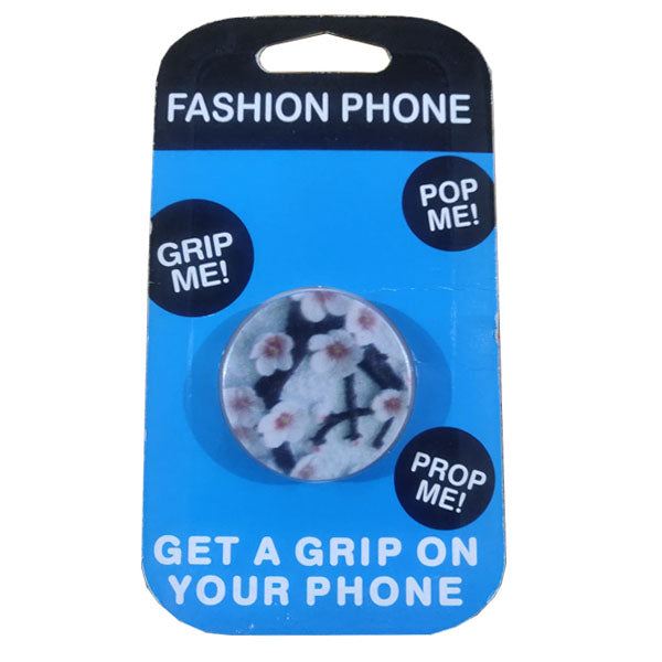 White Pop Socket Fashion Phone Grip