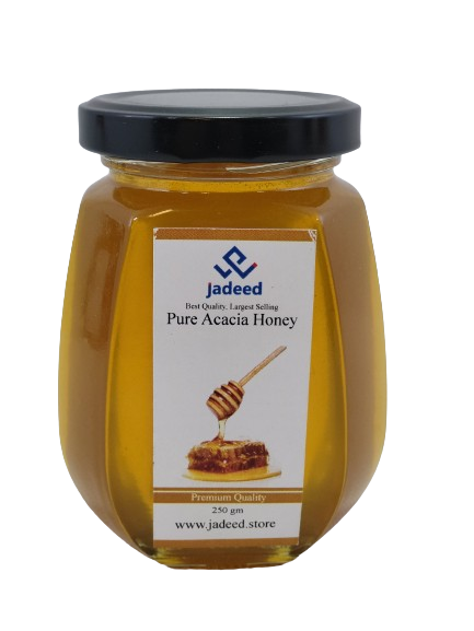 Pure Acacia Honey Best Quality, Largest Selling, in Glass Jar 250gm