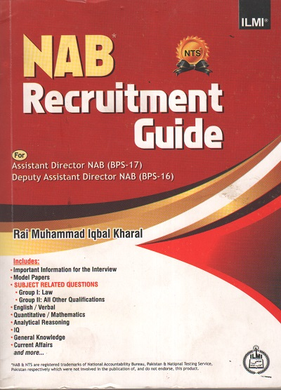 NAB Recruitment Guide by Rai Muhammad Iqbal Kharal