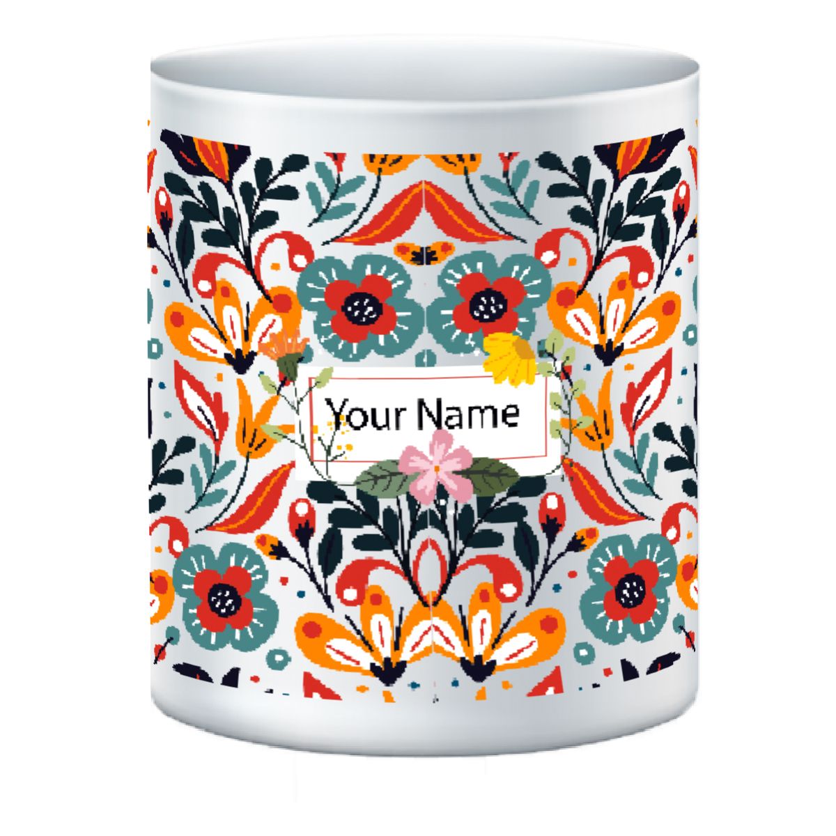 Floral-II Customized Mug