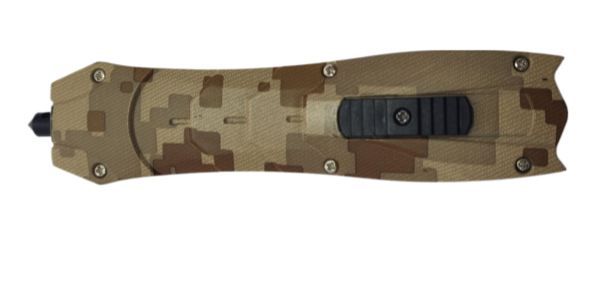 Push Button Knife - Camouflage