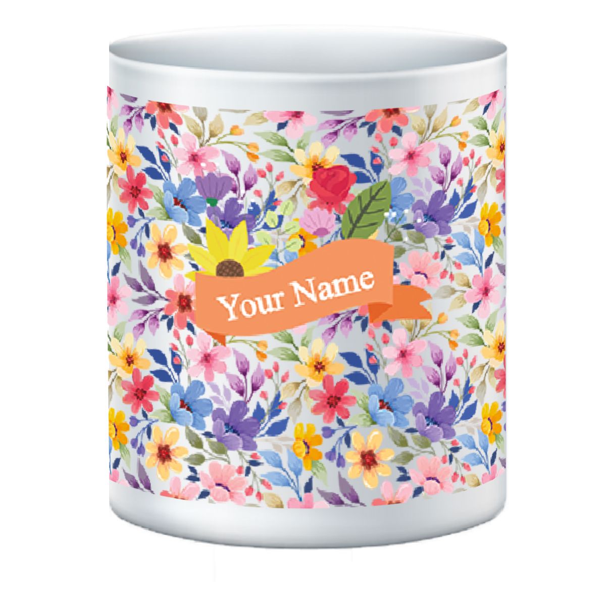 Floral-III Customized Mug