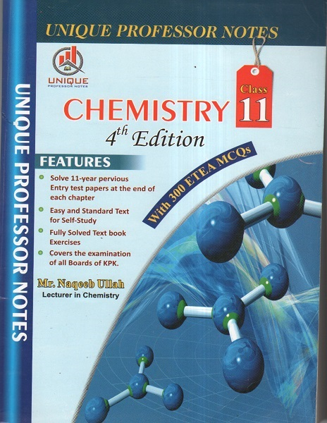 Unique Professor Chemistry Notes for Class 11 4th Edition by Prof. Naq ...
