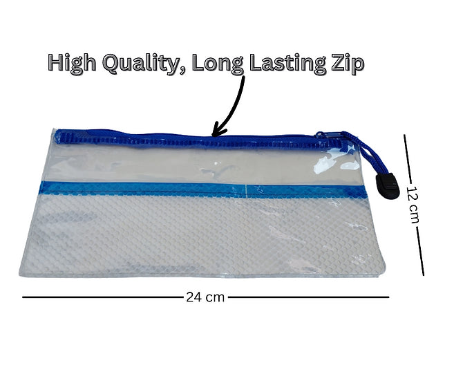 Transparent Zip Pouch – 1 pc