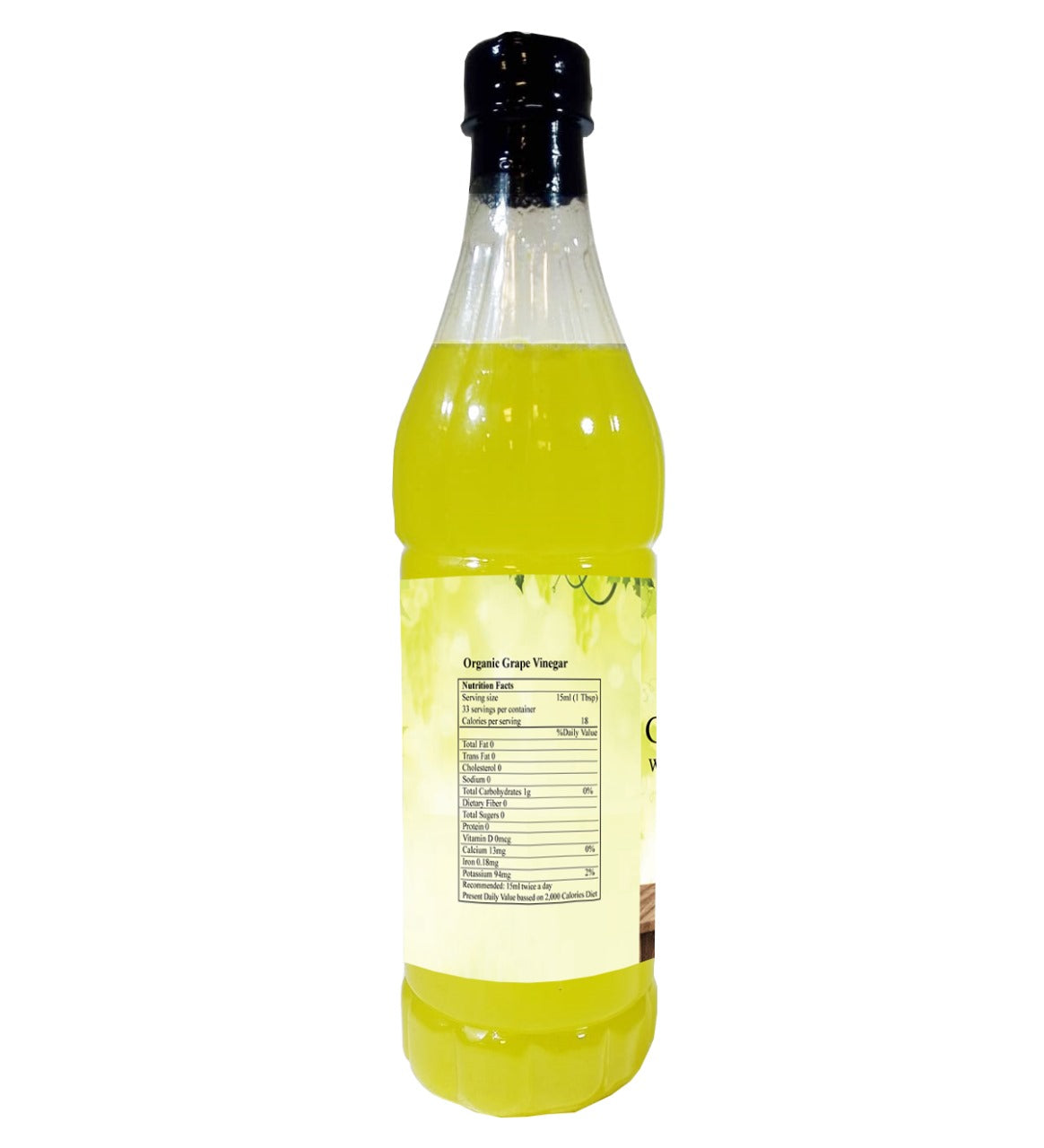 Organic Grape Cider Vinegar With The Mother 500 ml