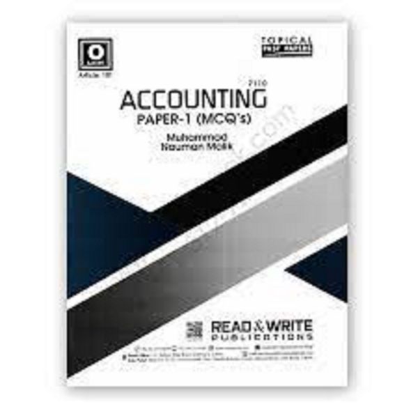 Accounting O Level / IGCSE MCQ's Paper-1 by M. Nauman Malik