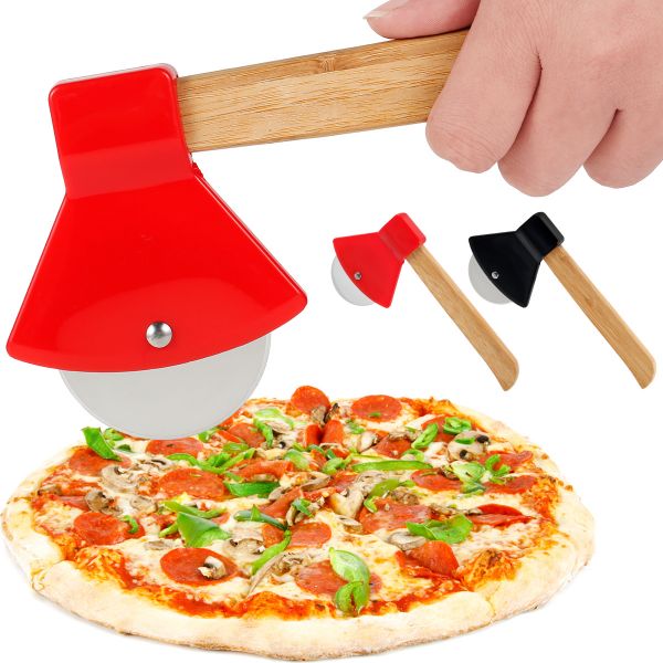Red Axe Shape Pizza Cutter
