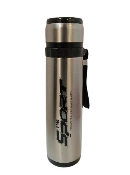 Sport Stainless Vacuum Tumbler Water Bottle 800 ml - Silver