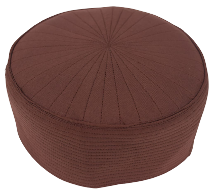 Brown Kufi Cap - Medium