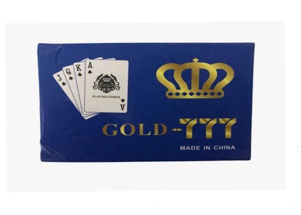 Gold-777 Playing Cards
