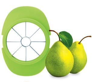 Stainless Steel Fruit Slicer - Green