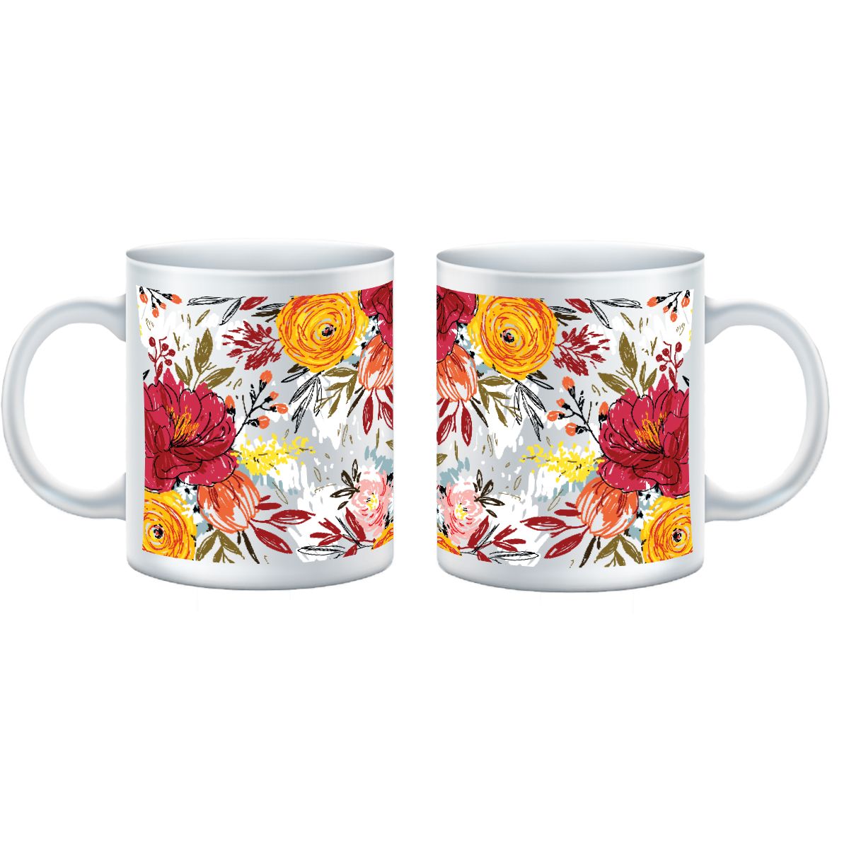 Floral-I Mug
