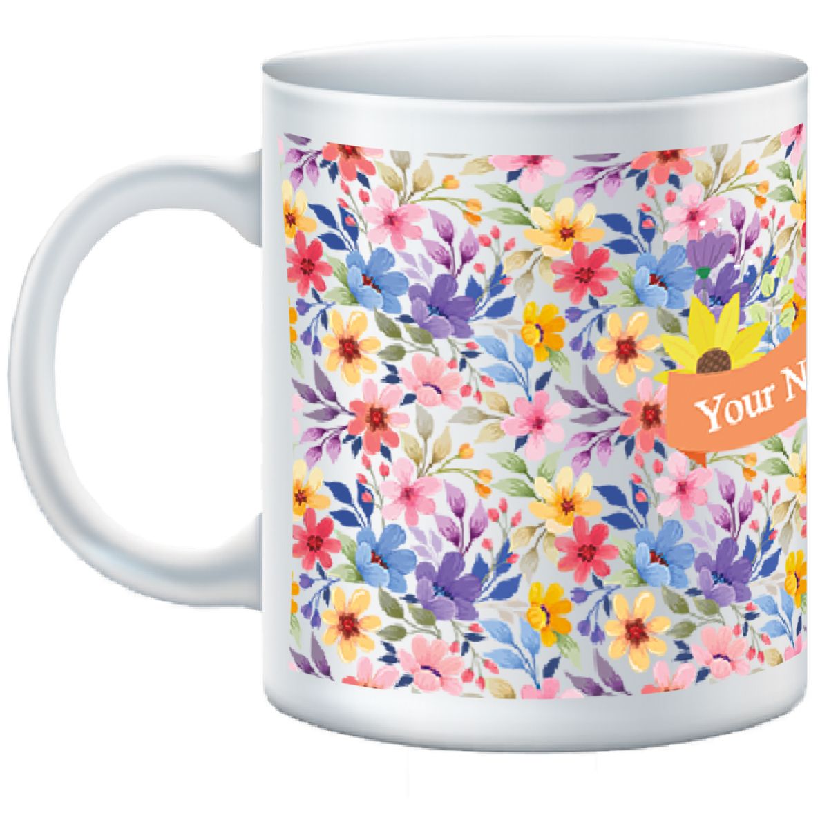 Floral-III Customized Mug