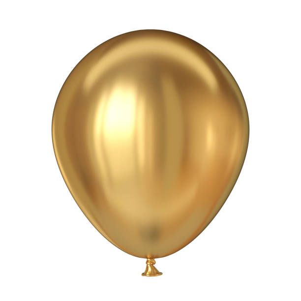 Golden Colour Balloon 1Pc