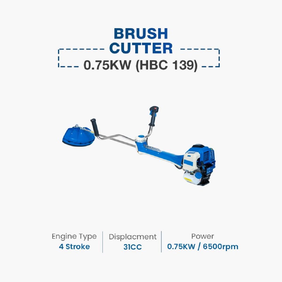 Hyundai Brush Cutter 0.75KW (HBC 139)