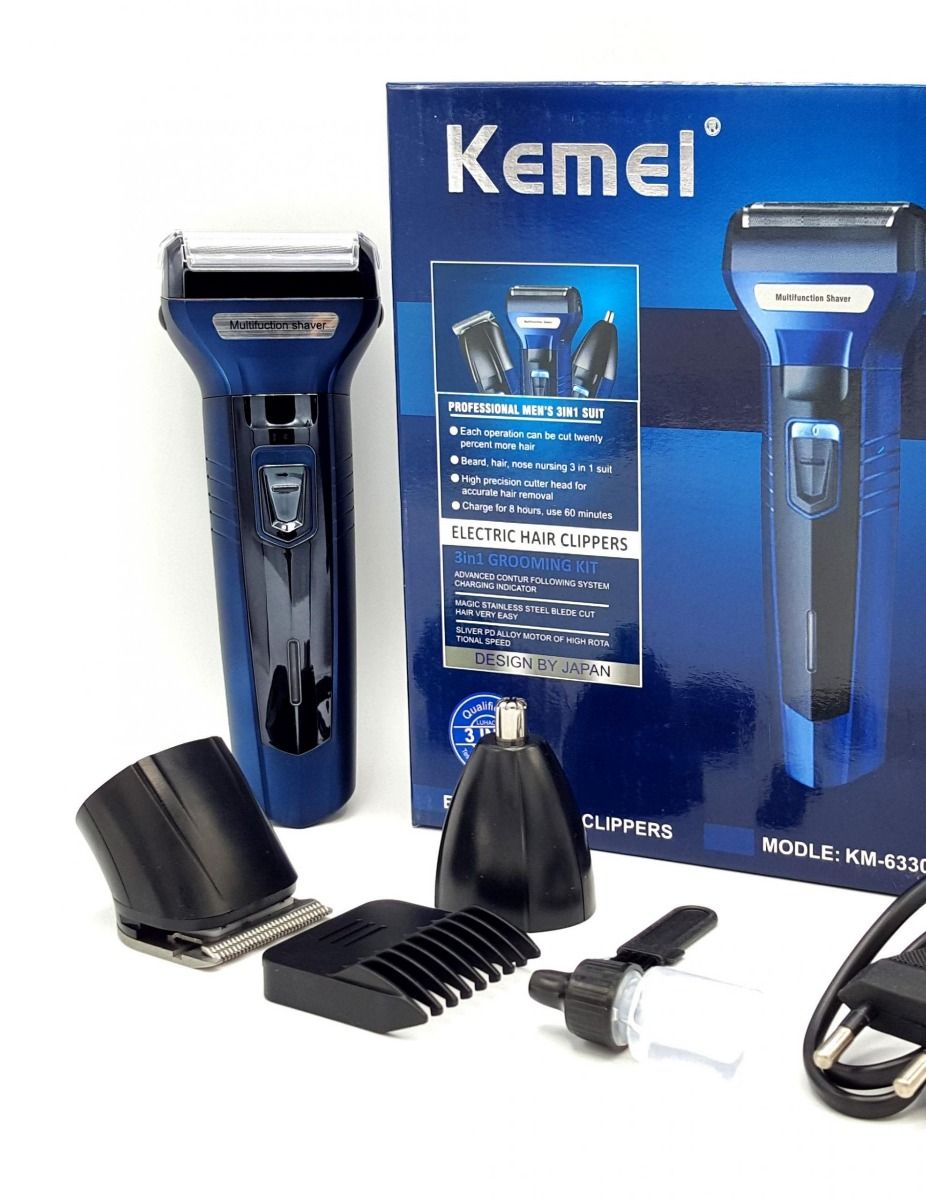 Kemei 3 in 1 Professional Hair Trimmer KM-6330