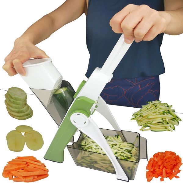 Multifunctional Vegetable Cutter and Slicer - Orange
