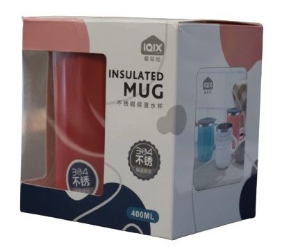 IQIX Insulated Mug 400 ml - Red