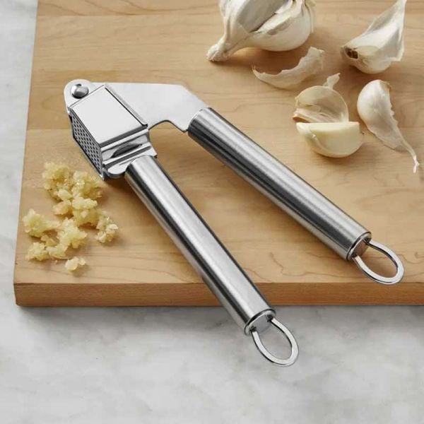 Stainless Steel Garlic Press