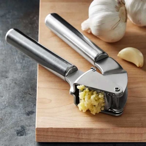 Stainless Steel Garlic Press