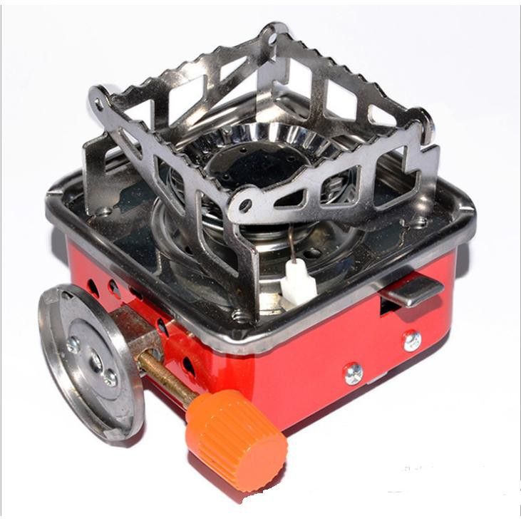 Gas-Powered Portable Card Type Camping Stove K-202