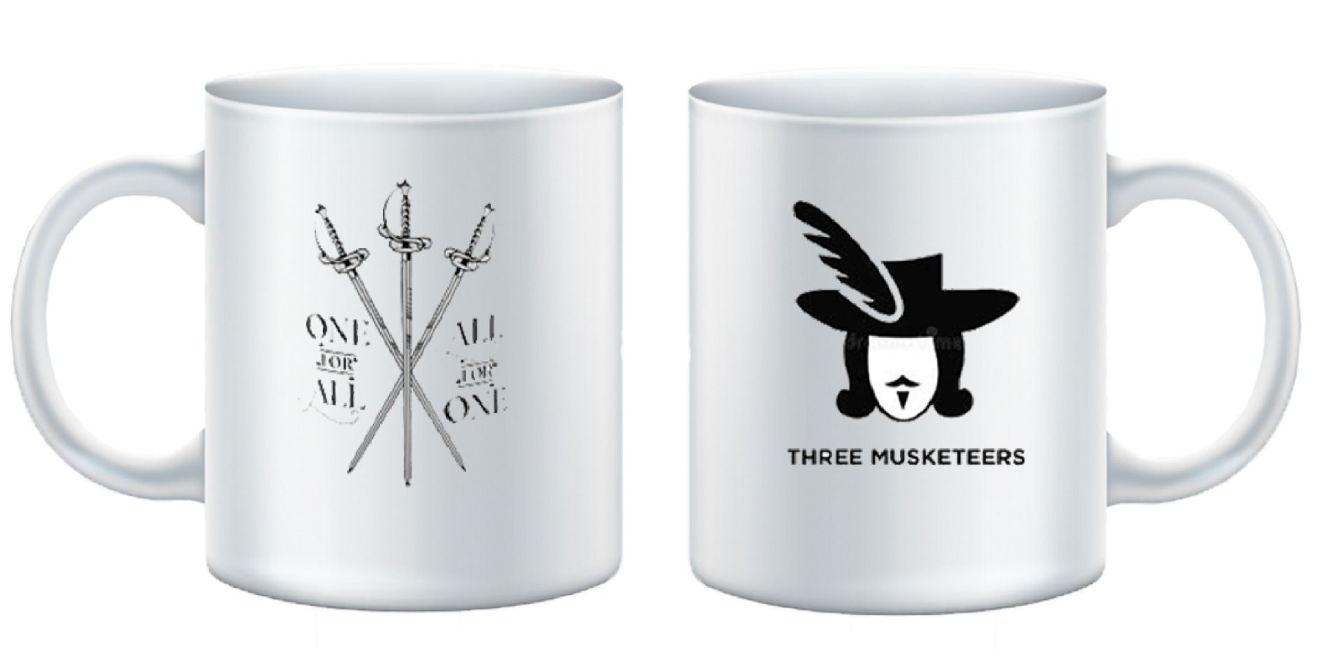 Three Musketeers Mug