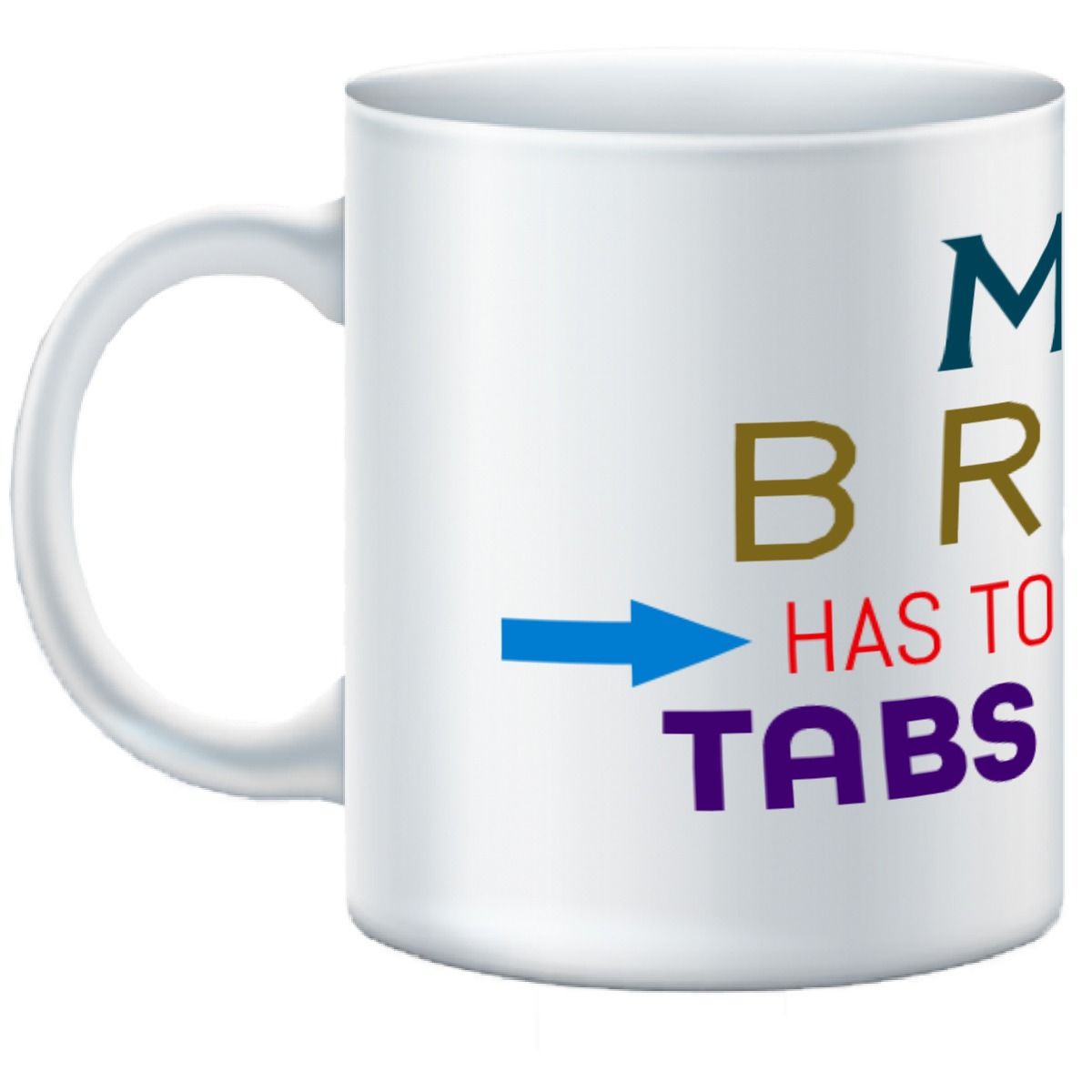 Brain Tabs Mug