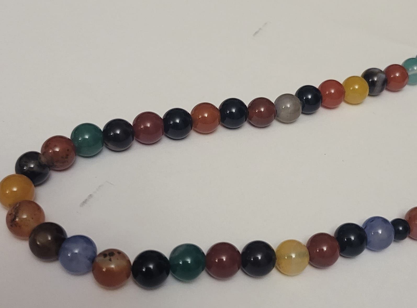 Aqeeq Tasbih Several Colours 8 mm 100 Beads